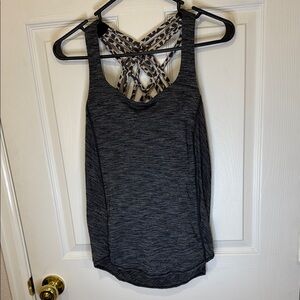 Lululemon Gray Tank Top with Sleek Design